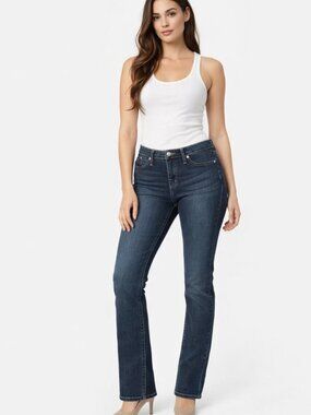 Rock & Republic Dark Wash Jeans – Size 10 – Classic Straight Fit, EUC